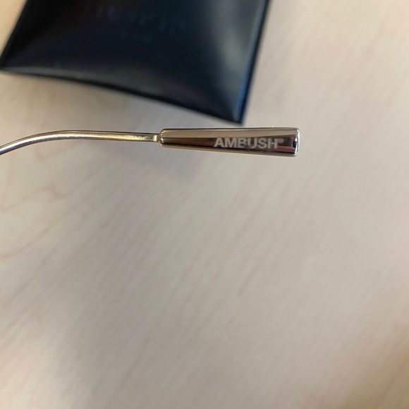 AMBUSH Karlheinz Round Lens Metal Sunglasses - Picture 8 of 11